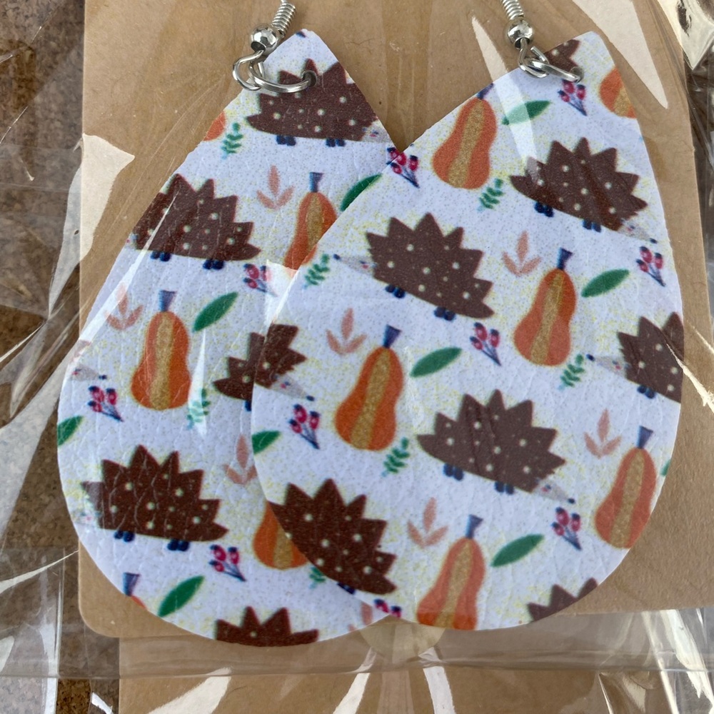 Cute fall earrings